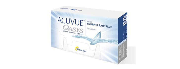 ACUVUE® OASYS® Brand with HYDRACLEAR® PLUS